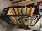 Uitklapbaar bed 1 persoons, Ophalen, Gebruikt, 90 cm, Eenpersoons