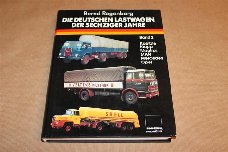 Die deutschen Lastwagen der sechziger Jahre - Band 2, Boeken, Vervoer en Transport, Zo goed als nieuw, Tractor en Landbouw, Ophalen of Verzenden