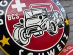 VW Buggy Club Schweiz Emaille Bord, Verzamelen, Ophalen of Verzenden, Gebruikt, Auto's