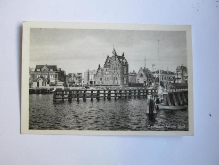Ansichtkaarten Nederland, TC 9-43 Zaandam , Grote Sluis 1957, Verzamelen, Ansichtkaarten | Nederland, Gelopen, Noord-Holland, 1940 tot 1960