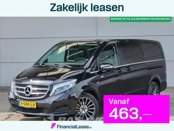 Mercedes V-Klasse 200 Dubbel Cabine 2 x Schuifdeur Leder LED beschikbaar voor biedingen