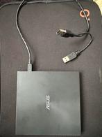 ASUS Externe DVD Speler - USB, Computers en Software, Harde schijven, Gebruikt, SSD, Ophalen of Verzenden, Laptop