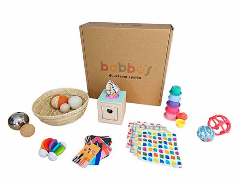 Babybox 6 tot 8 maanden, Kinderen en Baby's, Kinderspulletjes, Zo goed als nieuw, Ophalen