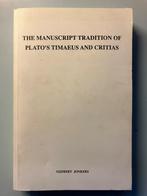 The manuscript tradition of Plato's Timaeus and Critias, Antiek en Kunst, Ophalen of Verzenden