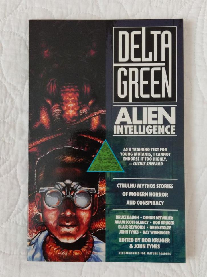 Delta Green: Alien Intelligence - Zo goed als nieuw!, Boeken, Overige Boeken, Zo goed als nieuw, Ophalen of Verzenden