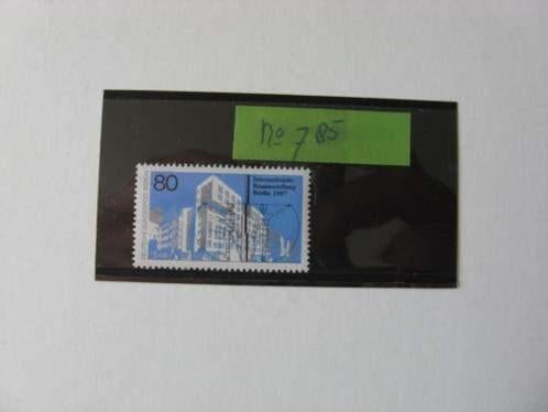 Duitsland Berlin 1987 5 mai Bauausstellung nr 785, Ophalen of Verzenden, BRD, Postfris