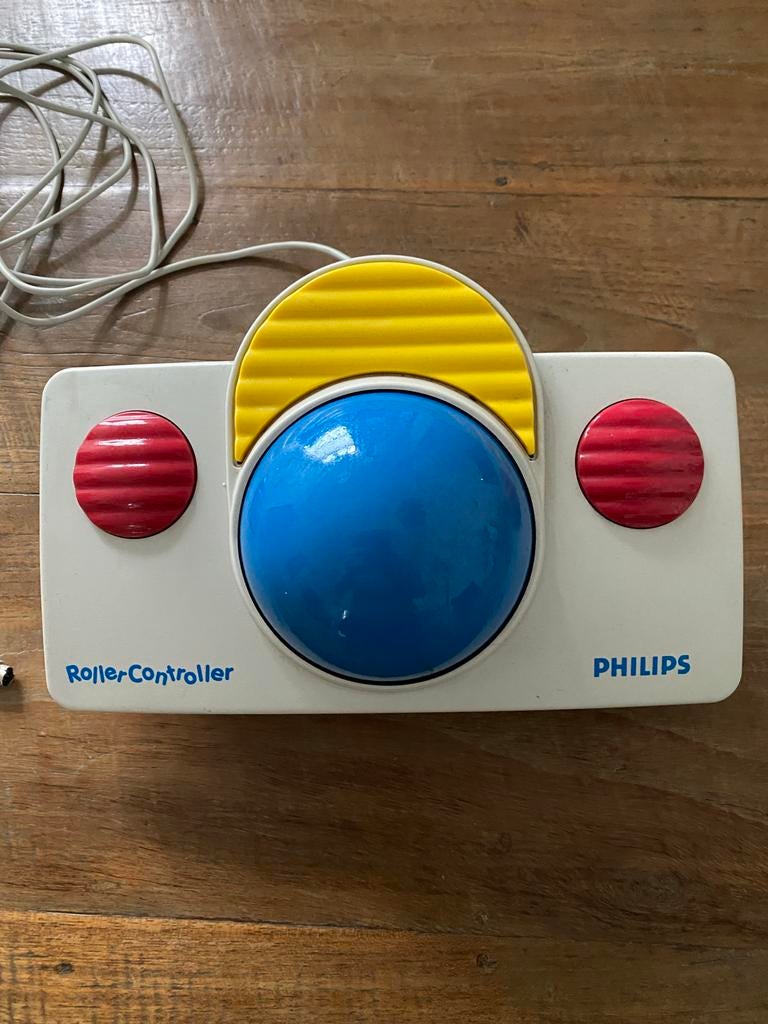 Philips RollerController - Vintage Game Controller, Computers en Software, Joysticks, Ophalen of Verzenden, Gebruikt