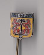 Texel Stadswapen speldje, Verzamelen, Speldjes, Pins en Buttons, Gebruikt, Niet vindbaar, Niet vindbaar, Speldje of Pin