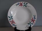 Diep californiabord 22,5 cm met boerenbontdecor, Ophalen of Verzenden