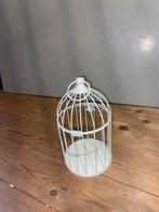 Decoratieve witte vogelkooi, Ophalen of Verzenden, Zo goed als nieuw