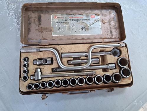Dopsleutel set compleet, Doe-het-zelf en Verbouw, Gereedschap | Handgereedschap, Zo goed als nieuw, Ophalen of Verzenden