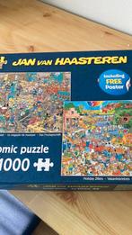 Jan van Haasteren 2 in 1 doos, Ophalen of Verzenden, 500 t/m 1500 stukjes, Zo goed als nieuw