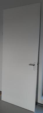 Krepel stompe deur wit 930x2315x38mm (rechts draaiend), Doe-het-zelf en Verbouw, Deuren en Horren, Ophalen, 80 tot 100 cm, 215 cm of meer