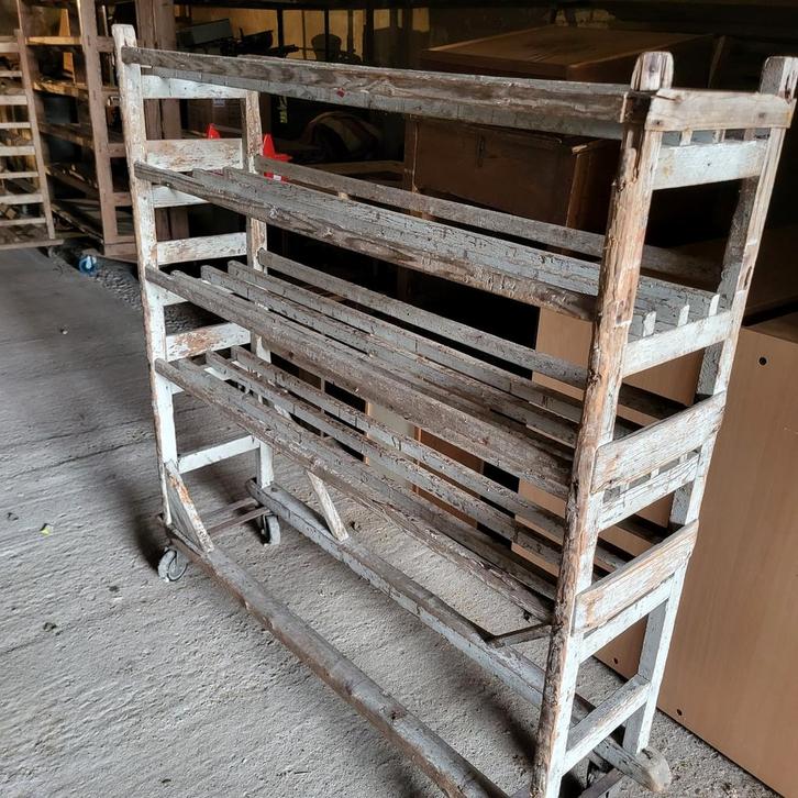 Prachtige, geleefde bakkerskar, Antiek en Kunst, Curiosa en Brocante, Ophalen