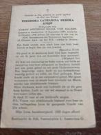 Knijf Theodora 1898 Amsterdam 1946 x van Kalken, Ophalen of Verzenden, Bidprentje