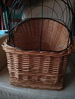 Rieten fietsmand voor hond, Ophalen of Verzenden, Gebruikt, Fietsmand, Stuurbevestiging
