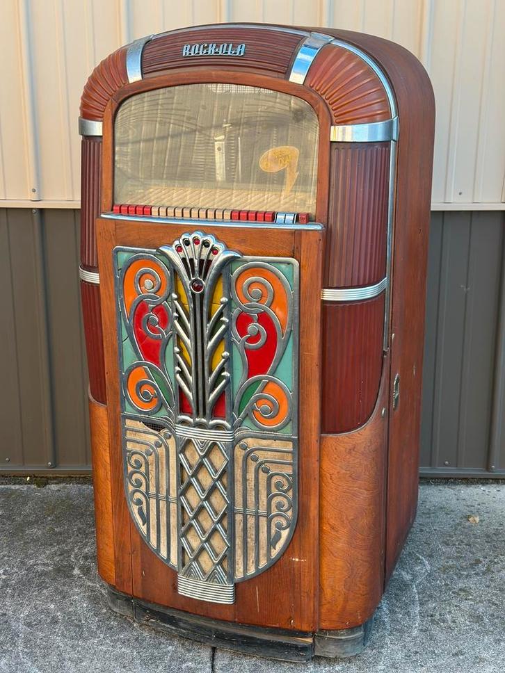 JUKEBOX: ROCKOLA model 1426 juke-box, Verzamelen, Automaten | Jukeboxen, Gebruikt, Rock Ola, Voor 1950, Ophalen