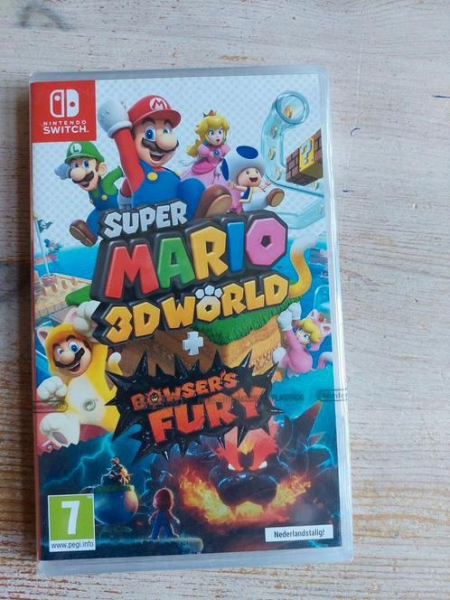 Super Mario 3D World + Bowser's Fury, Spelcomputers en Games, Games | Nintendo Switch, Zo goed als nieuw, Overige genres, 3 spelers of meer