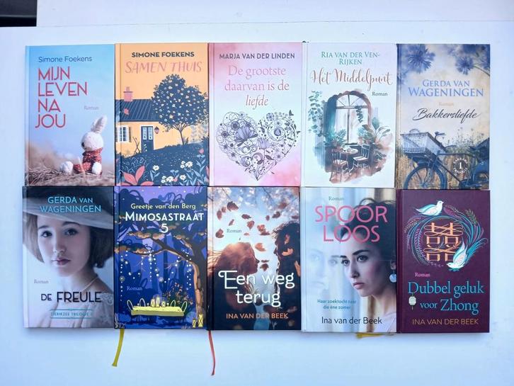 Gerda van Wageningen, Simone Foekens ea 10x (1 koop), Boeken, Romans, Ophalen of Verzenden