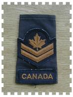 Canadese epaulet ca. 40-50 jaar oud., Ophalen of Verzenden, Landmacht, Overige gebieden, Overige typen