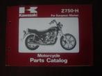 KAWASAKI Z750 H 1980 parts catalogue Z750H onderdelenboek, Ophalen of Verzenden, Kawasaki
