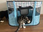Opvouwbare bench voor poes, kitten of kleine hond, Dieren en Toebehoren, Ophalen of Verzenden, Gebruikt