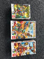 Lego Spelletjes: Magikars, Pirate Code, Lava Dragon, Ophalen of Verzenden, Gebruikt, Complete set, Lego