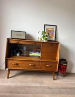 G Plan Fresco Highboard - Mid Century Design, Huis en Inrichting, Ophalen, Gebruikt, 100 tot 150 cm, Teakhout