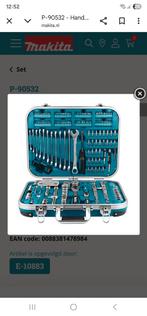 Makita P-90532 Handgereedschap Set - in Koffer, Ophalen, Zo goed als nieuw