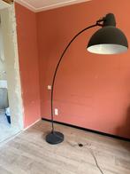 Zwartgrijze Booglamp, Huis en Inrichting, Lampen | Vloerlampen, Ophalen, Gebruikt, Metaal, 150 tot 200 cm