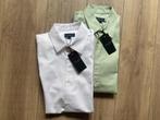 Ted Baker Set 2x overhemden shirts SLIM korte mouw 3 = M/ 48, Ted Baker, Verzenden, Wit, Nieuw