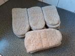 4 paar Natural wollen sokken met anti slip op zool, Kleding | Dames, Sokken en Kousen, Sokken en Kniesokken, Beige, Ophalen of Verzenden