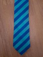 Blauw gestreepte Suit Supply stropdas ***zgan***, Blauw, Ophalen of Verzenden, Zo goed als nieuw, Met patroon