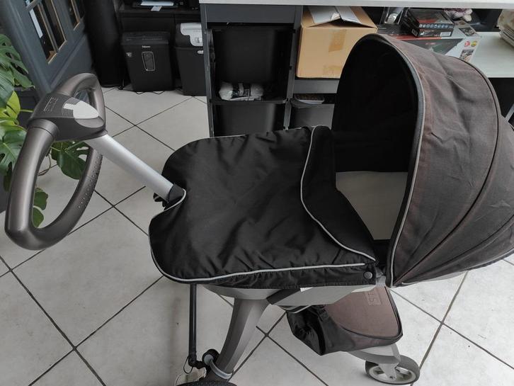 stokke kinder/wandelwagen in een!, Kinderen en Baby's, Kinderwagens en Combinaties, Gebruikt, Combiwagen, Overige merken, Met reiswieg