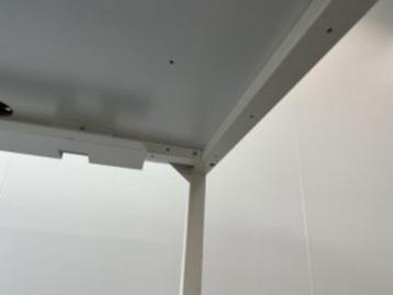 Bureau met knop en kabelgoot 160x80xH62-84 cm, 18 stuks - afbeelding 11