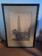 Paul Bodifee ets Amersfoortse kerktoren, ingelijst, Ophalen