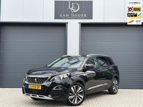 Peugeot 5008 1.2 BTW / Premium / Leder / 1e Eig / 7 Zits, Auto's, Peugeot, Bedrijf, Te koop, 360° camera, ABS, Achteruitrijcamera