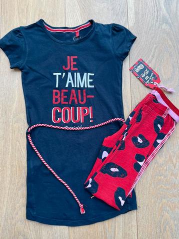 Set nieuwe legging en nette jurk Quapi mt 122/128 beschikbaar voor biedingen