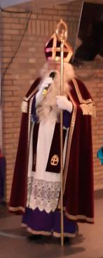 Sint costuum delux wijnrood, Diversen, Sinterklaas, Ophalen of Verzenden, Gebruikt