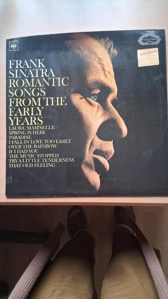 Frank Sinatra - Romantic Songs From The Early Years LP, Cd's en Dvd's, Vinyl | Pop, Gebruikt, 1960 tot 1980, 12 inch, Ophalen