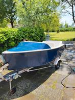 Hobbybootje met trailer, Watersport en Boten, Sloepen, Ophalen, Gebruikt, Tot 10 pk, 3 tot 6 meter