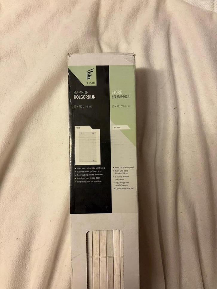 Bamboe rolgordijn 75x180cm, Computers en Software, Vintage Computers, Ophalen of Verzenden