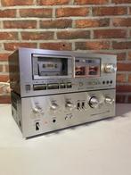 Pioneer ct-f500 cassette en pioneer sa 5500 ll versterker, Audio, Tv en Foto, Gebruikt, Ophalen of Verzenden, Pioneer, Minder dan 60 watt