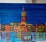 Mega grote skyline van Deventer met gratis mini skyline., Ophalen
