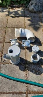 Diverse PVC Afvoer Onderdelen, Doe-het-zelf en Verbouw, Afvoer, Gebruikt, Pvc, Ophalen of Verzenden
