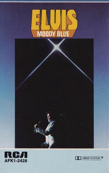 Cassettebandje Elvis Presley – Moody Blue beschikbaar voor biedingen