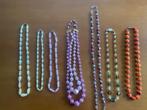 Vintage halskettingen uit jaren 60 , 70 en 80, Ophalen of Verzenden, Gebruikt, Overige materialen