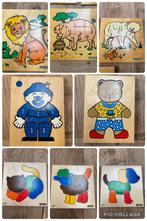 Rolf/Educo schoolmateriaal houten puzzel, losse verkoop, Ophalen of Verzenden, 10 tot 50 stukjes, Zo goed als nieuw