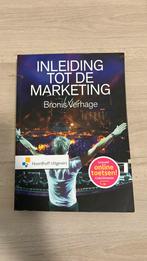 Bronis Verhage - Inleiding tot de marketing, Boeken, Ophalen of Verzenden, Bronis Verhage, Zo goed als nieuw