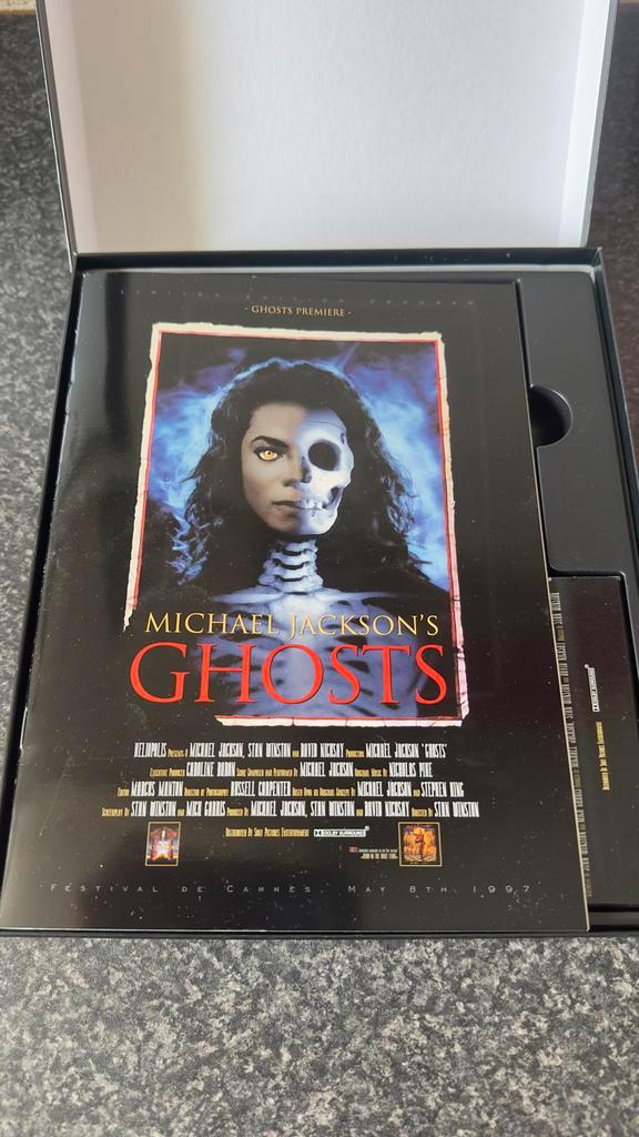 Michael Jackson Ghosts Boxset - Limited Edition, Cd's en Dvd's, Cd's | Filmmuziek en Soundtracks, Gebruikt, Boxset, Ophalen of Verzenden